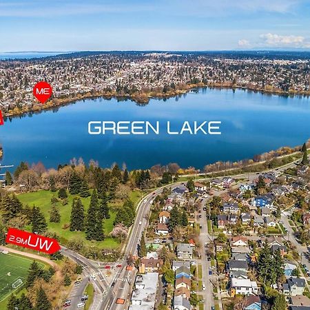 Green Lake 1St Line Home A With Central Air Conditioners Сиэтл Экстерьер фото